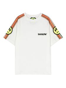 Barrow kids t-shirt en coton à logo imprimé - Blanc