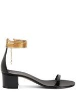 Giuseppe Zanotti sandales Kay en cuir - Noir - thumbnail