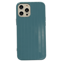 iPhone 8 hoesje - Backcover - Patroon - TPU - Zeeblauw