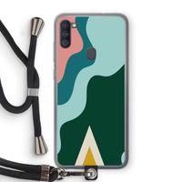 Noor B: Samsung Galaxy A11 Transparant Hoesje met koord
