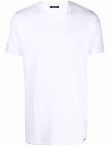 TOM FORD t-shirt cintré à col v - Blanc