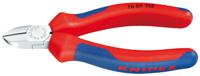 Knipex KNIPEX 76 05 125 Elektronica en fijnmechanica Zijkniptang Met facet 125 mm