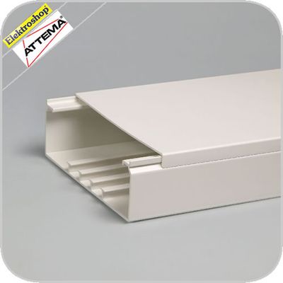Attema kabelkoker 190x60 wit 2 meter RAL9010 2397