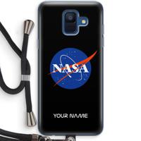 NASA: Samsung Galaxy A6 (2018) Transparant Hoesje met koord