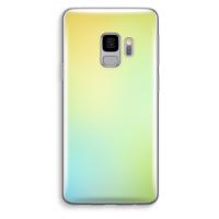 Minty mist pastel: Samsung Galaxy S9 Transparant Hoesje