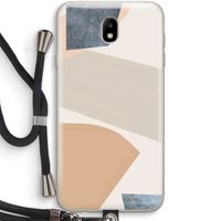 Formo: Samsung Galaxy J7 (2017) Transparant Hoesje met koord