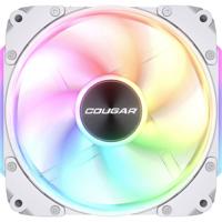 Cougar CF-APR12HW3-RGB PC-ventilator Wit (b x h x d) 120 x 120 x 28 mm