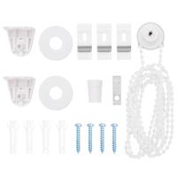 VidaXL 18-delig rolgordijnbeslag 18 mm