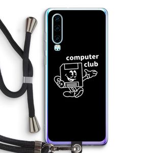 Floppyhead: Huawei P30 Transparant Hoesje met koord