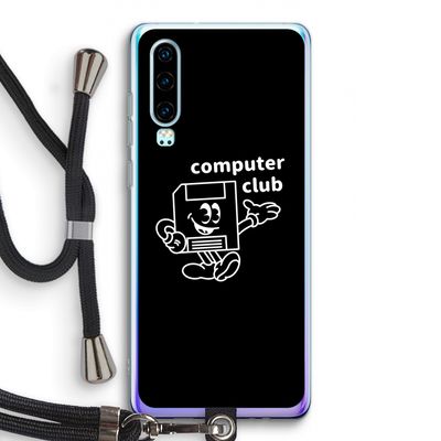 Floppyhead: Huawei P30 Transparant Hoesje met koord
