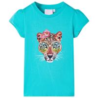 VidaXL Kindershirt 116 mintkleurig