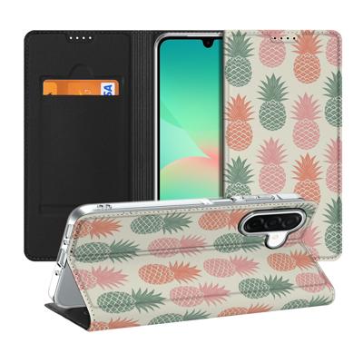 Samsung Galaxy A26 | Flip Style Cover | Ananas Samsung Galaxy A26 | Flip Style Cover | Ananas