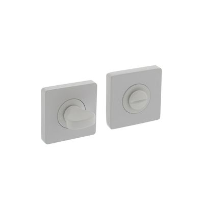 WC-sluiting 8mm vierkant 55x55x10mm wit