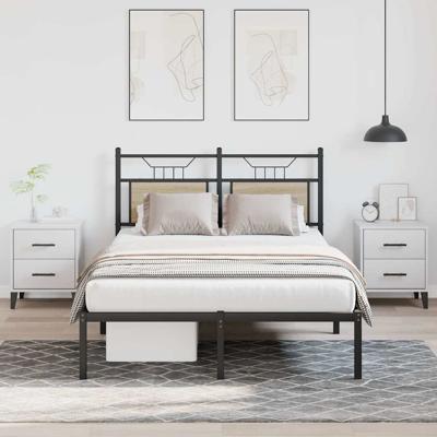 Bedframe zonder matras hout sonoma eikenkleurig 120x200 cm