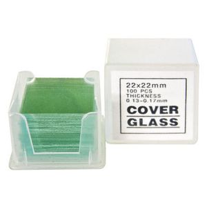 Bresser Microscoop Dekglaasjes 100 stuks 22x22mm