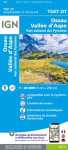 Wandelkaart - Topografische kaart 1547OT Ossau - Vallée D'Aspe | IGN -