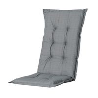Madison Tuinstoelkussen Hoge Rug Basic Grijs