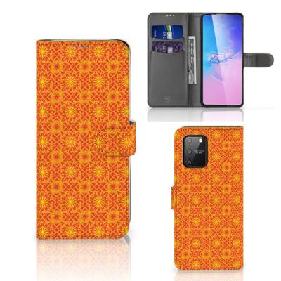 Samsung S10 Lite | Telefoon Hoesje | Batik Oranje