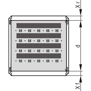 nVent SCHROFF 22130333 Legbord (b x d) 800 mm x 497 mm 1 stuk(s)