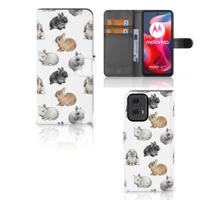 Telefoonhoesje | Met pasjeshouder | voor Motorola Moto G24 | G04 | G24 Power Konijntjes