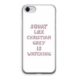 Christian Grey: iPhone 8 Transparant Hoesje