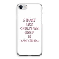 Christian Grey: iPhone 8 Transparant Hoesje