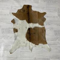 Geitenhuid bruin wit 90x70cm
