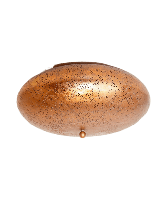 Plafondlamp goud filigrain goud &apos;Femke&apos; 2x e14 fitting 25 cm rond