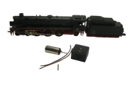 micromotor NF009G ombouwset voor Fleischmann BR 38 K, DRG 01.10, P8, BR 23, u.a.