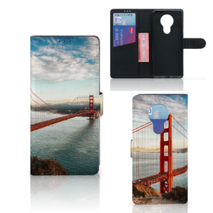 Nokia 5.3 Flip Cover Golden Gate Bridge