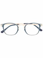 Matsuda lunettes de vue bicolore à monture carrée - Bleu