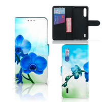 Xiaomi Mi 9 Lite Hoesje Orchidee Blauw - Cadeau voor je Moeder