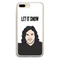 Let It Snow: iPhone 7 Plus Transparant Hoesje