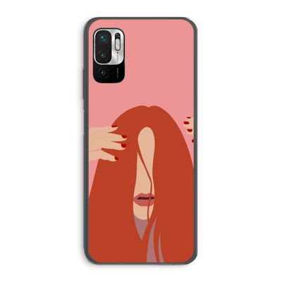 Woke up like this: Xiaomi Redmi Note 10 5G Transparant Hoesje