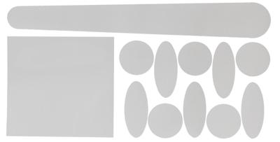 CONTEC Ct frame prot.full hd set, transparent