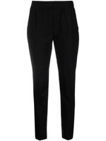 TWINSET pantalon à plaque logo - Noir