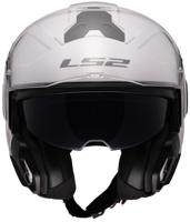 LS2 opklaphelm "ff910 advant ii solid" helmet ff910 advant ii solid xl white