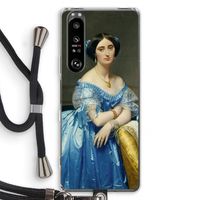 Eleonore: Sony Xperia 1 III Transparant Hoesje met koord