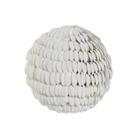 Decoratief sierding Home ESPRIT Wit 12 x 12 x 12 cm