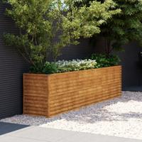 Plantenbak verhoogd 291x50x69 cm cortenstaal