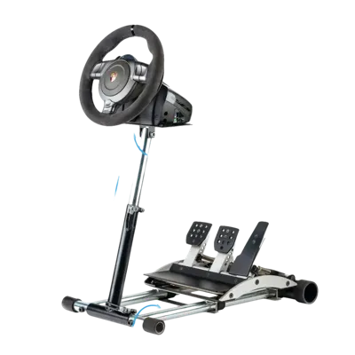 Wheel Stand Pro for Fanatec GT2/GT3/CSP/CSR/CSL - Black - Deluxe V2