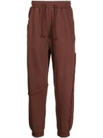 FIVE CM pantalon de jogging à franges - Marron