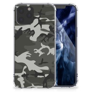 iPhone 12 Pro Max Doorzichtige Silicone Hoesje Army Light