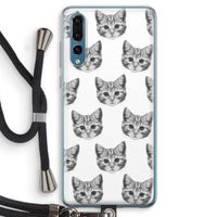 Kitten: Huawei P20 Pro Transparant Hoesje met koord