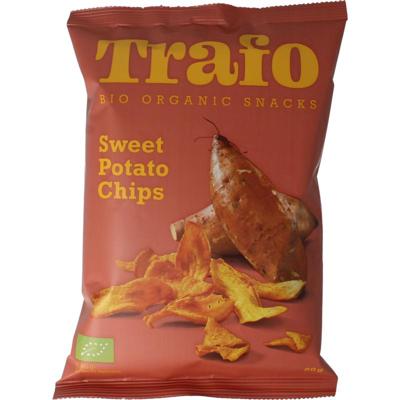 Trafo Chips zoete aardappel bio