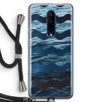 Oceaan: OnePlus 7 Pro Transparant Hoesje met koord