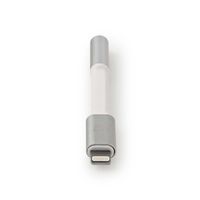 Nedis Lightning-Adapter | Apple Lightning 8- Pins naar 3,5 mm Female | 0.15 m | Aluminium | 1 stuks - CCTB39950AL015 CCTB39950AL015