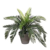 Mica Decorations Cycas Palm Kunstplant - H37 x Ø44 cm - Groen