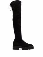 Stuart Weitzman cuissardes Lowland Lift - Noir - thumbnail