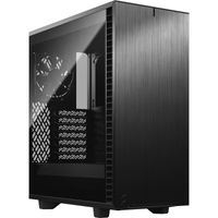 Define 7 Compact Dark Tempered Glass Tower behuizing - thumbnail
